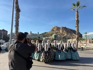 El Puerto de Alicante se convierte en plató de la Corte del Fuego