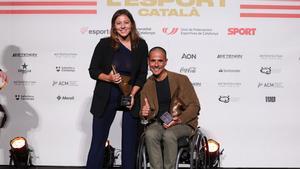 Nria Marqus y Sergio Garrote, premio a los mejores deportistas paralmpicos de 2024