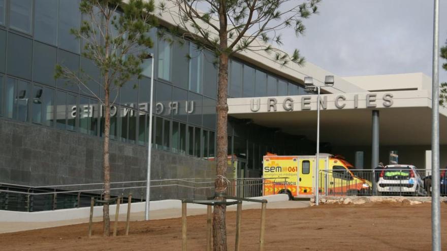 L&#039;entrada del servei d&#039;Urgències de l&#039;Hospital de Figueres.