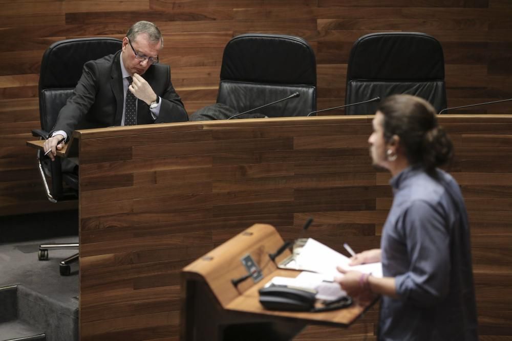 Pleno de la Junta General del Principado.