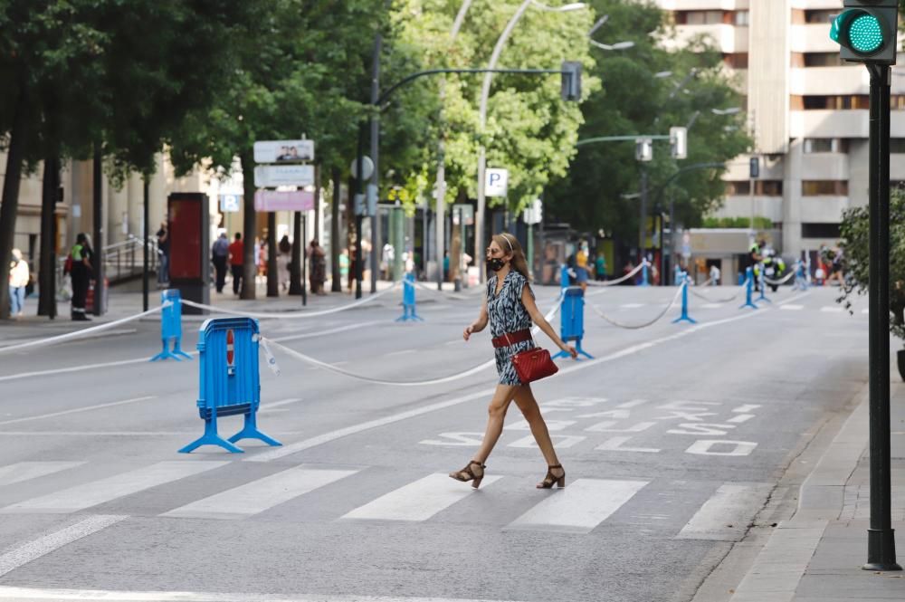 Día sin coches en Murcia