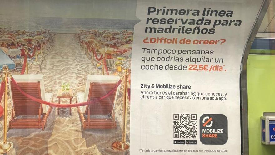 ¿Una primera línea de playa reservada a los madrileños?