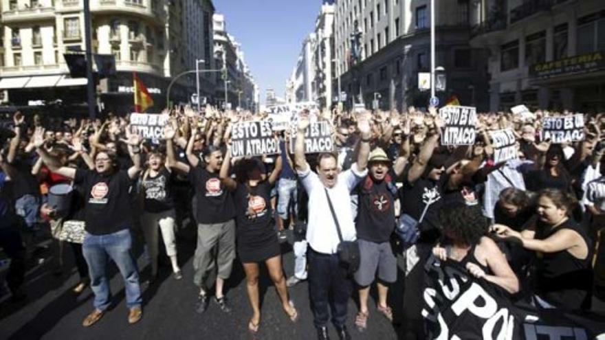 Los funcionarios de Madrid vuelven a la calle