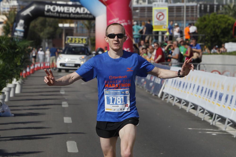 Unos 10.000 participantes en la Palma Marathon