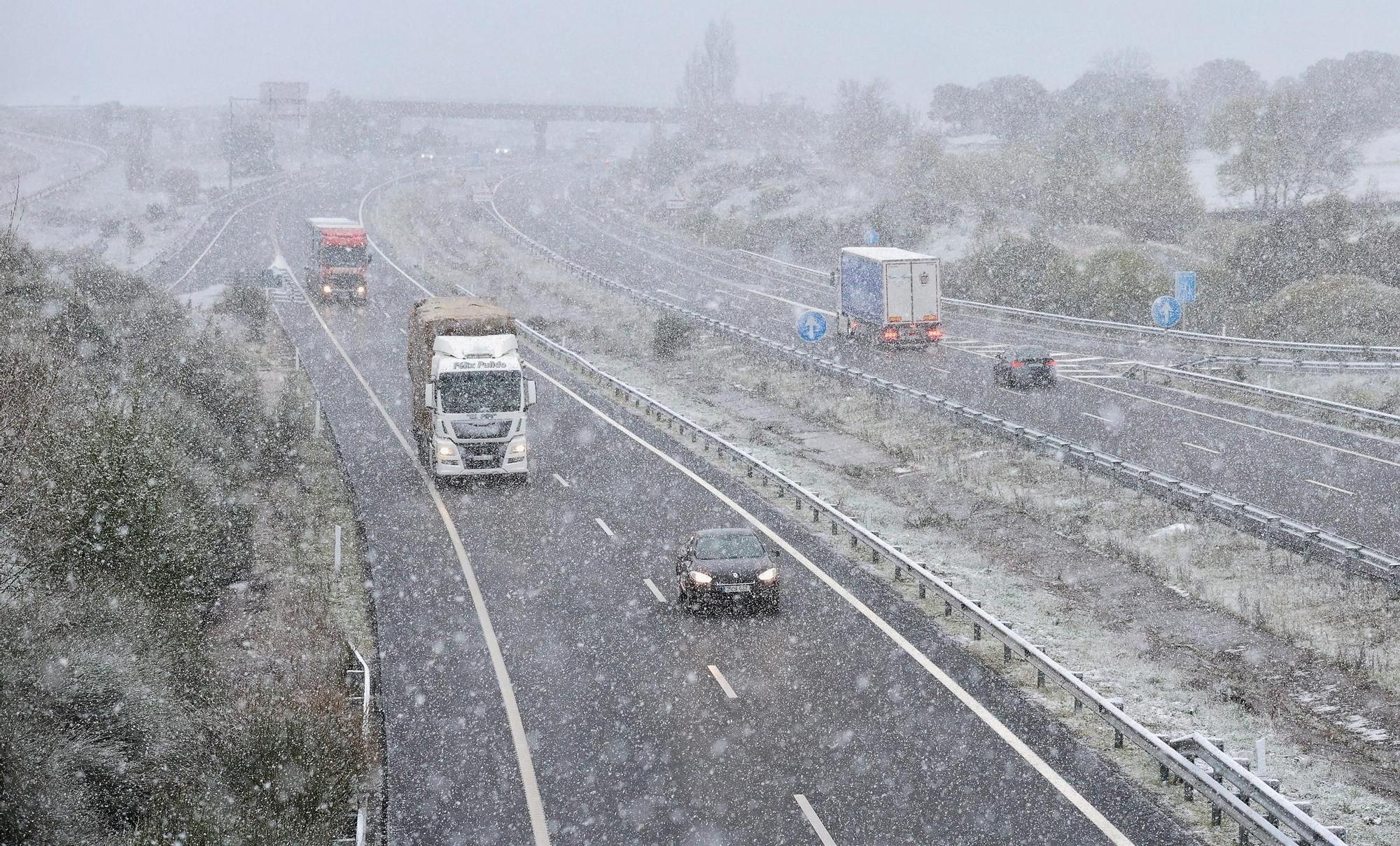 GALERÍA: La nieve llega a Salamanca