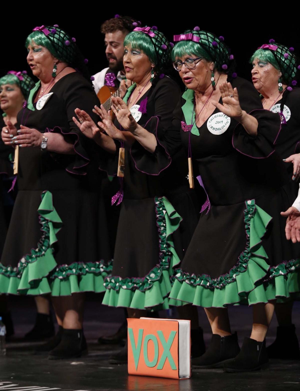 Carnaval de mayores en el Gran Teatro