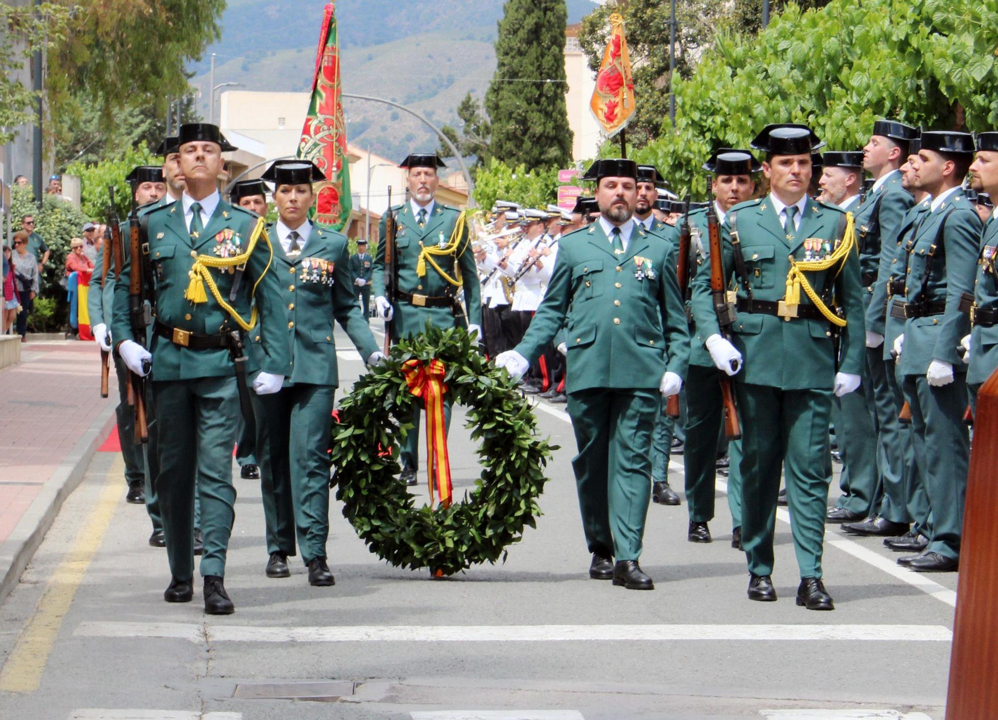 La Guardia Civil celebra en Alhama de Murcia el aniversario de su fundación