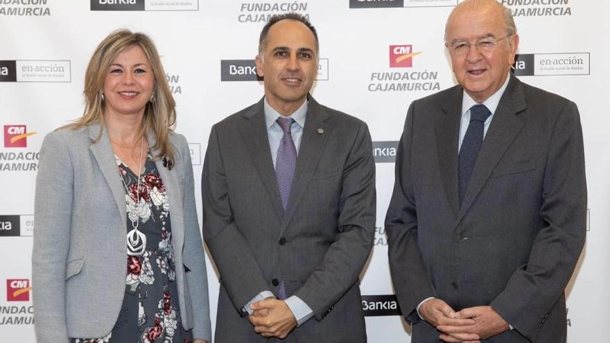 Olga García, Alejandro Díaz Morcillo y Carlos Egea.