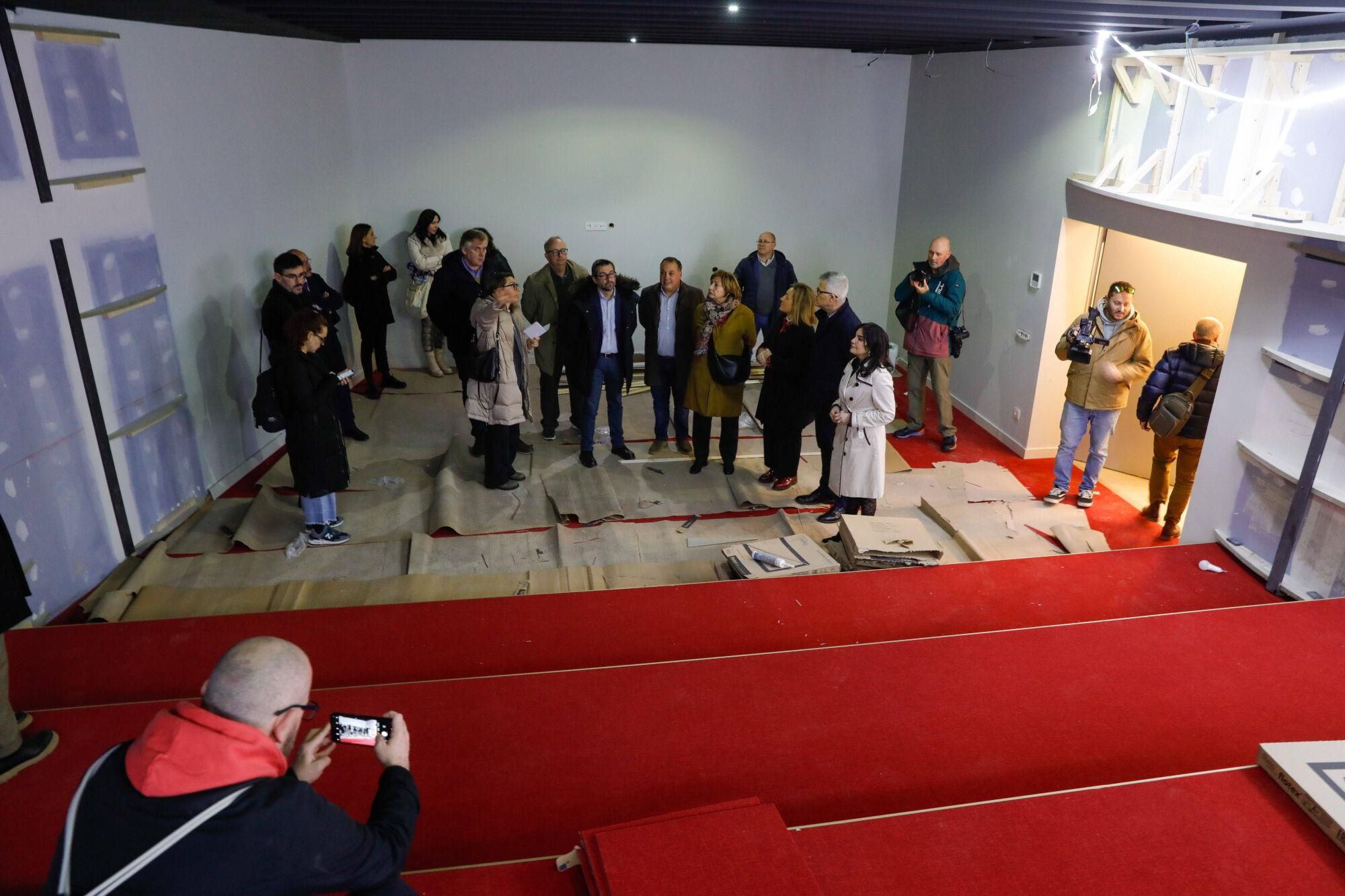 En imágenes: Así avanzan por dentro las obras en la nueva sede del Conservatorio de Avilés