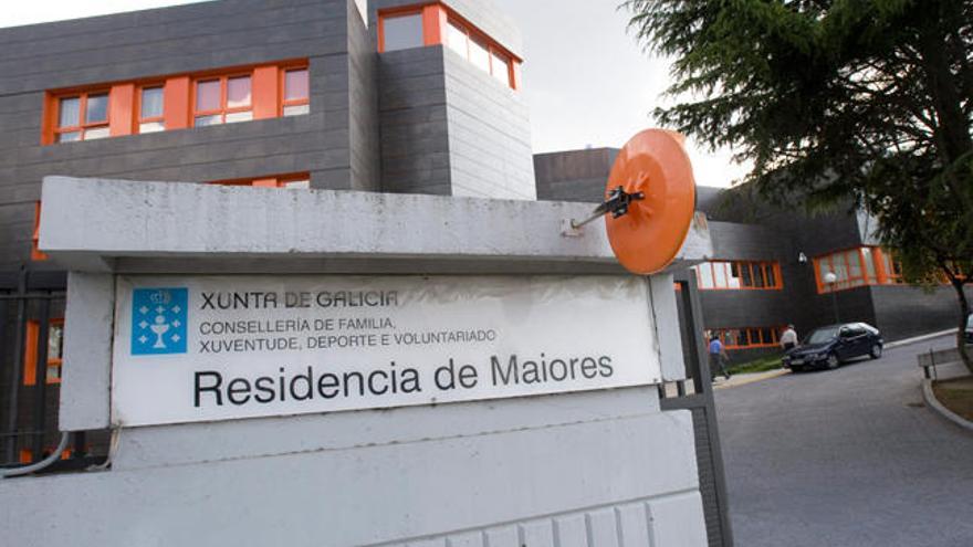 Fachada de la residencia del Meixoeiro. //R.G.