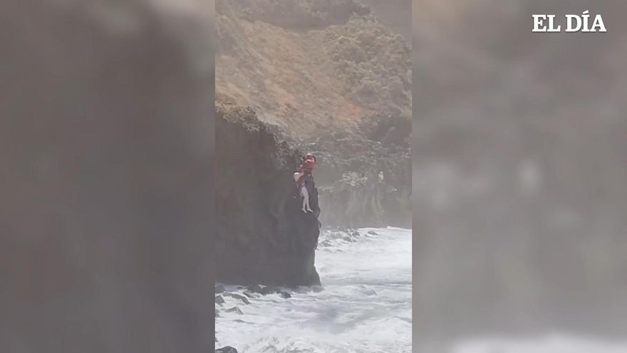 Espectacular rescate en la zona de Los Patos (Tenerife)