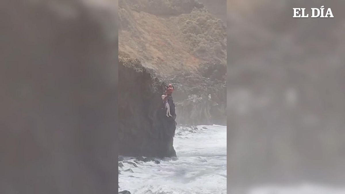 Espectacular rescate en la zona de Los Patos (Tenerife)