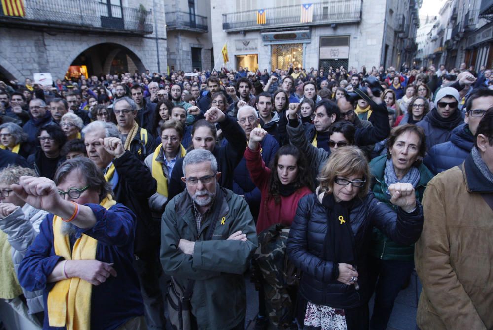 Concentració a Girona.