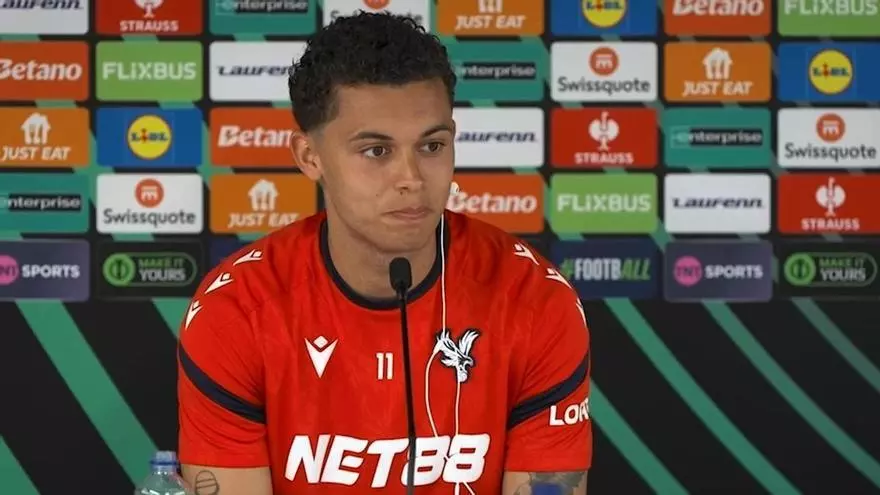 Brennan Johnson: "El Palace ha sido un soplo de aire fresco tras el no ir al Mundial con Gales"