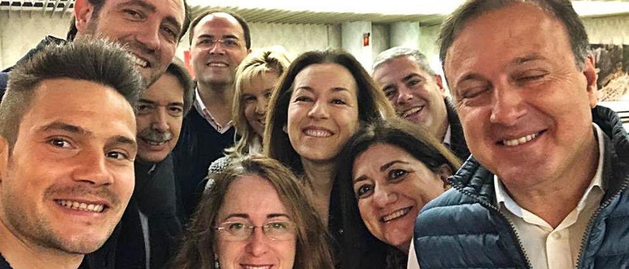 DelegaciÃ³n de Ciudadanos, con Pericay, Ballester y Mesquida, y un BauzÃ¡ de &#039;invitado&#039; sorpresa.