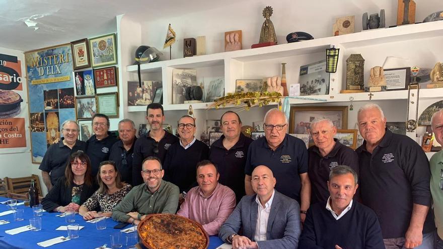 Arroz con Costra reúnen a dirigentes políticos del PSOE en Elche