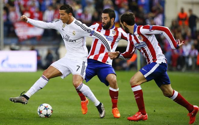 Atletico de Madrid, 0 - Real Madrid, 0  Champions League