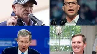 Cuatro hombres blancos, favoritos en la búsqueda de vicepresidente para la candidata Harris