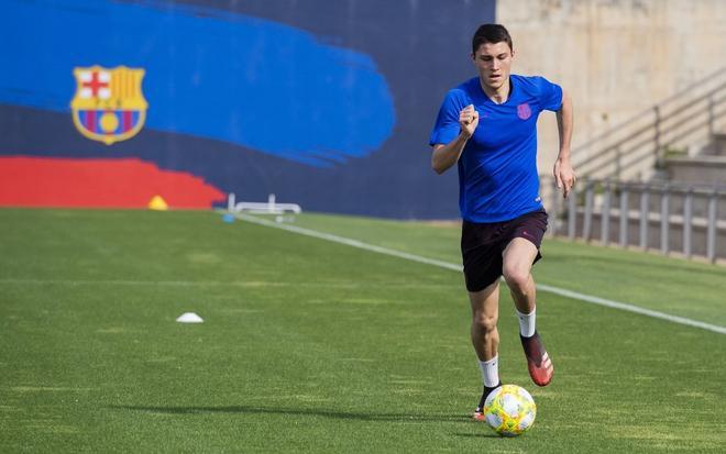 El primer entreno del FC Barcelona B