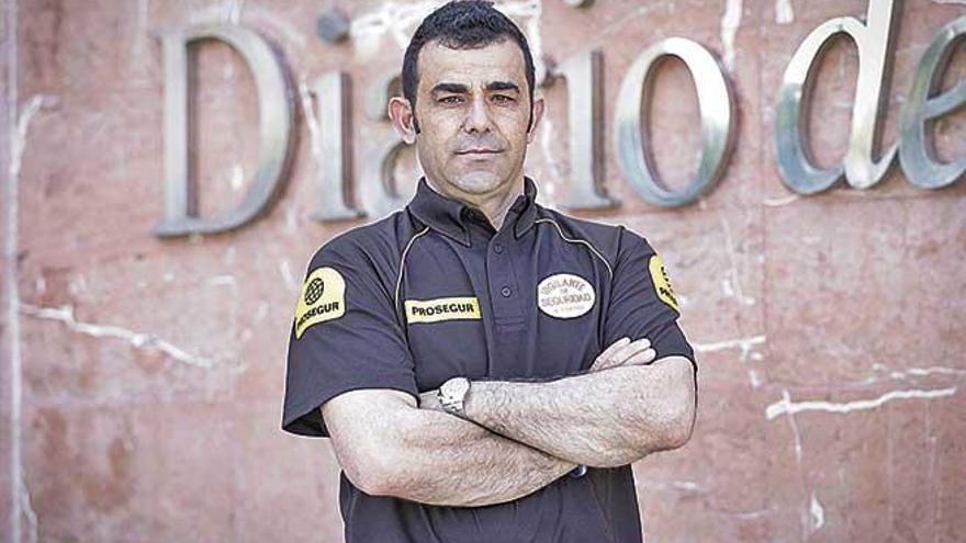 Antonio Barragán, el vigilante que capturó al asesino de Sacri, será uno de los homenajeados hoy en el Día de la Seguridad Privada.
