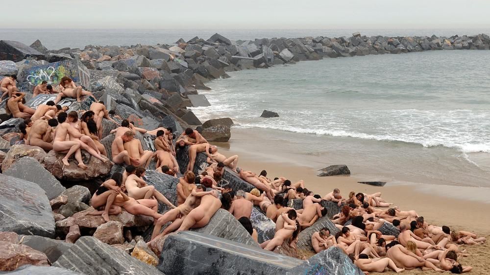 Fotografías del polémico Spencer Tunick