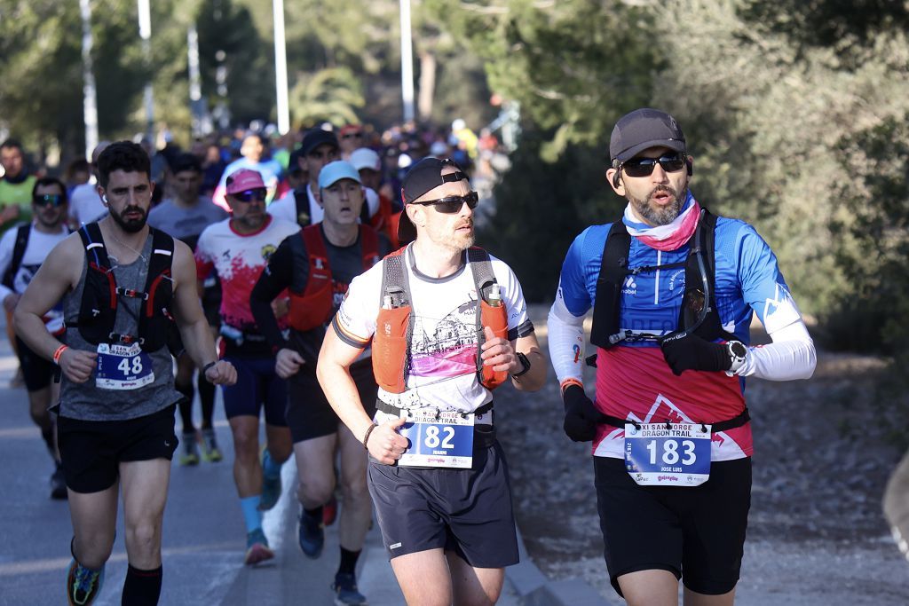 Las imágenes de la San Jorge Dragon Trail en La Alcayna