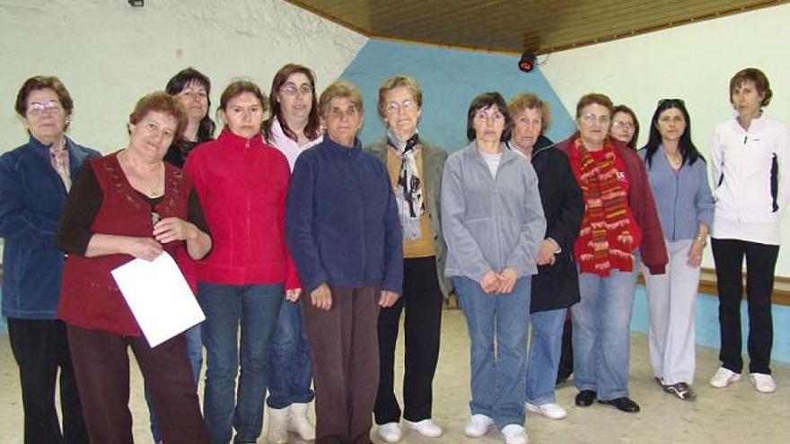 Asistentes al curso organizado en Pino del Oro.