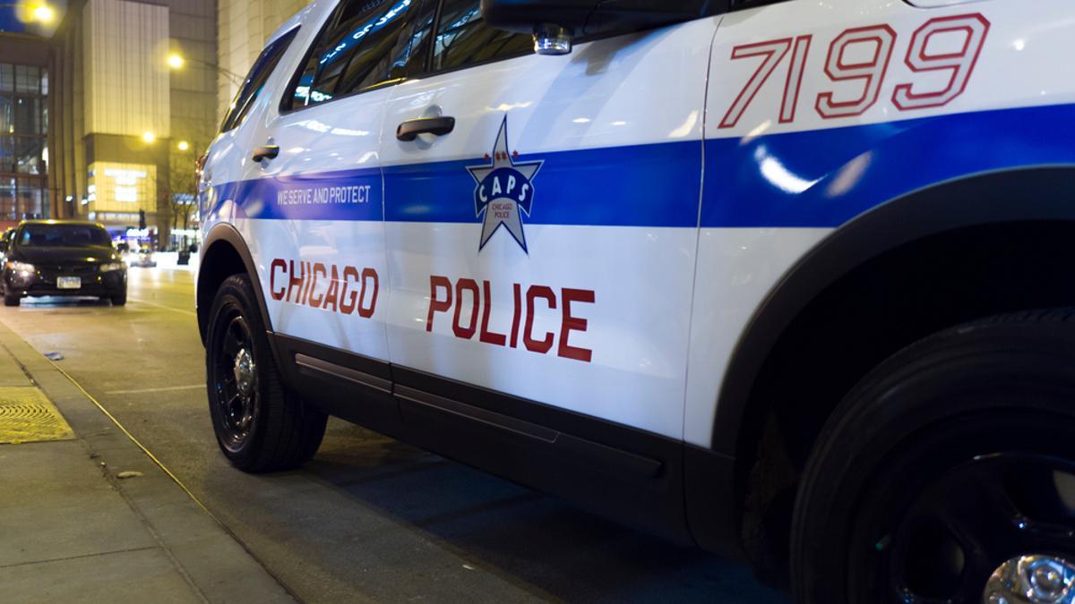 Un vehículo de la policía de Chicago.