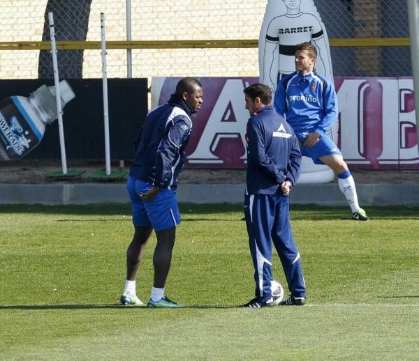 Fotogalería del entrenamiento del Real Zaragoza