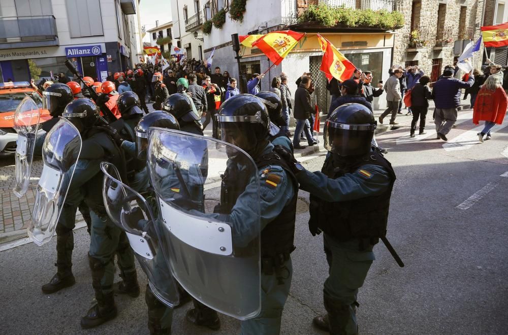 Tensión en el acto de Ciudadanos en Alsasua