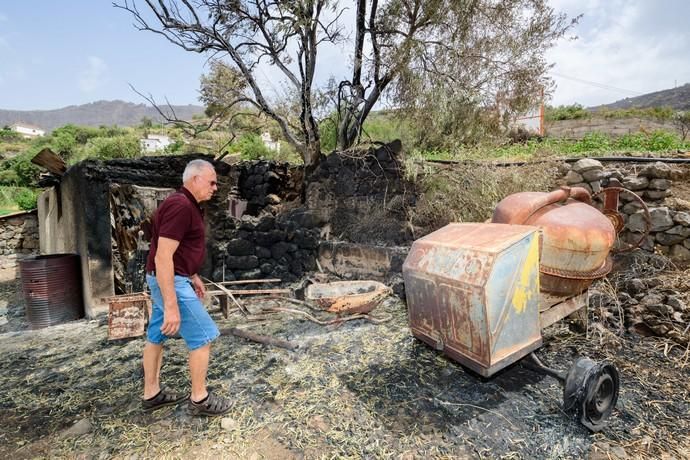 Restos del incendio en la cumbre  | 25/08/2019 | Fotógrafo: Tony Hernández