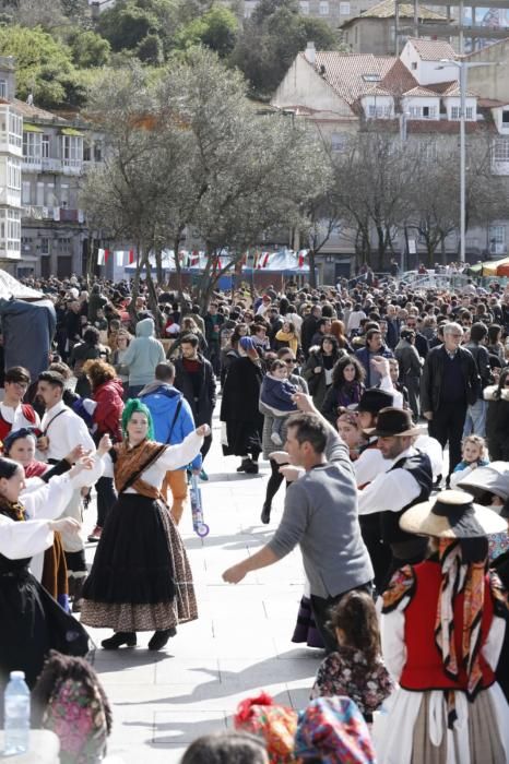 Las tropas napoleónicas campan a sus anchas por el Casco Vello sin saber que el domingo serán expulsados de la ciudad.