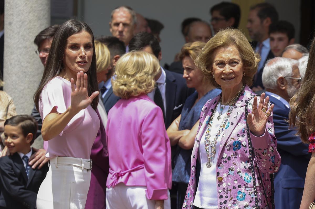 La infanta Sofía recibe la confirmación