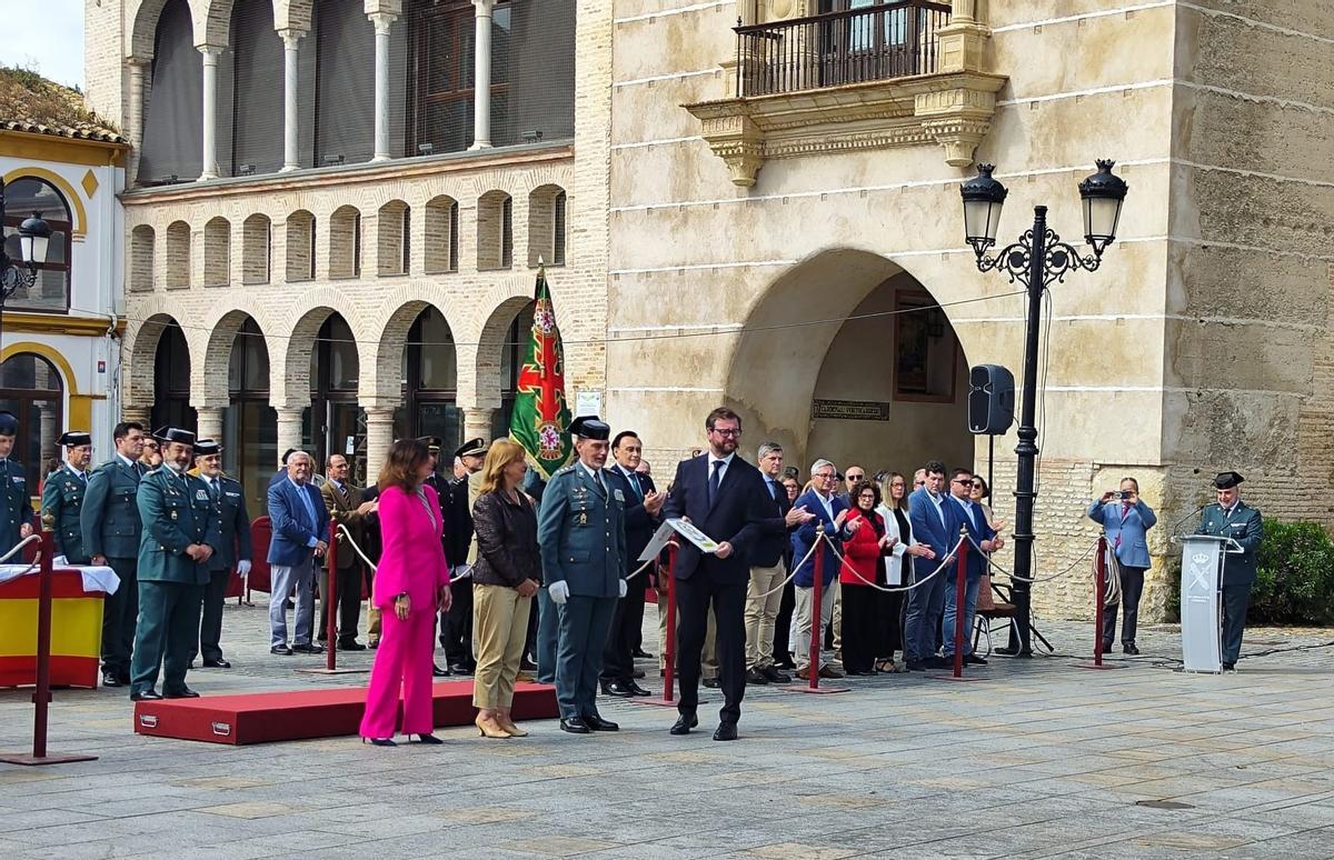 Antonio Martín recoge la distinción a la Diputación de Córdoba.