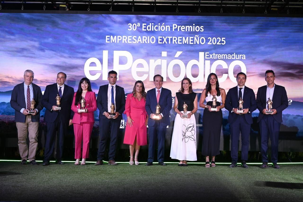 El 30 aniversario de los Premios Empresario Extremeño, en imágenes