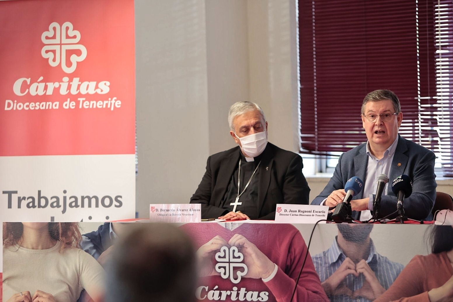 Bernardo Álvarez presenta el informe de Cáritas 2020