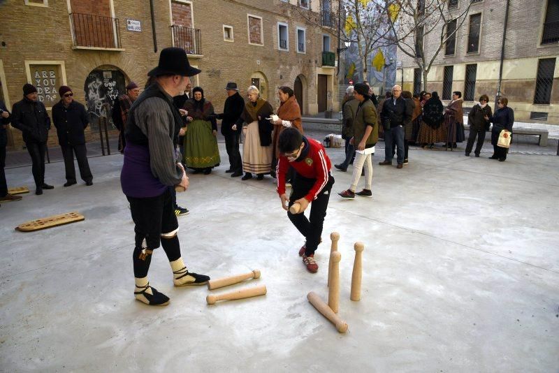 Inauguración de una nueva plaza en el Arrabal