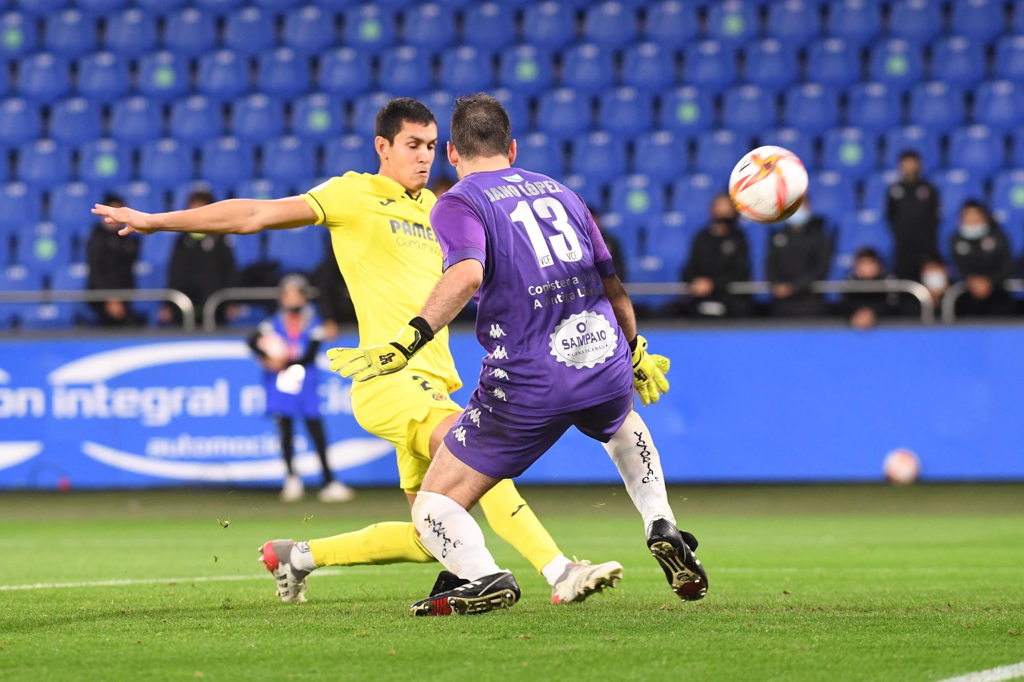 Noche mágica para el Victoria CF a pesar del 0-8 frente al Villarreal