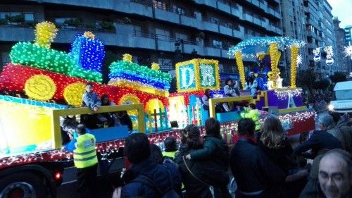 La magia de la Cabalgata en las calles de Vigo