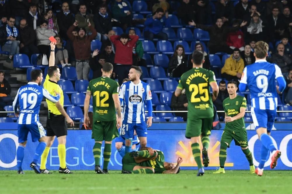 El Dépor cae ante Las Palmas en Riazor