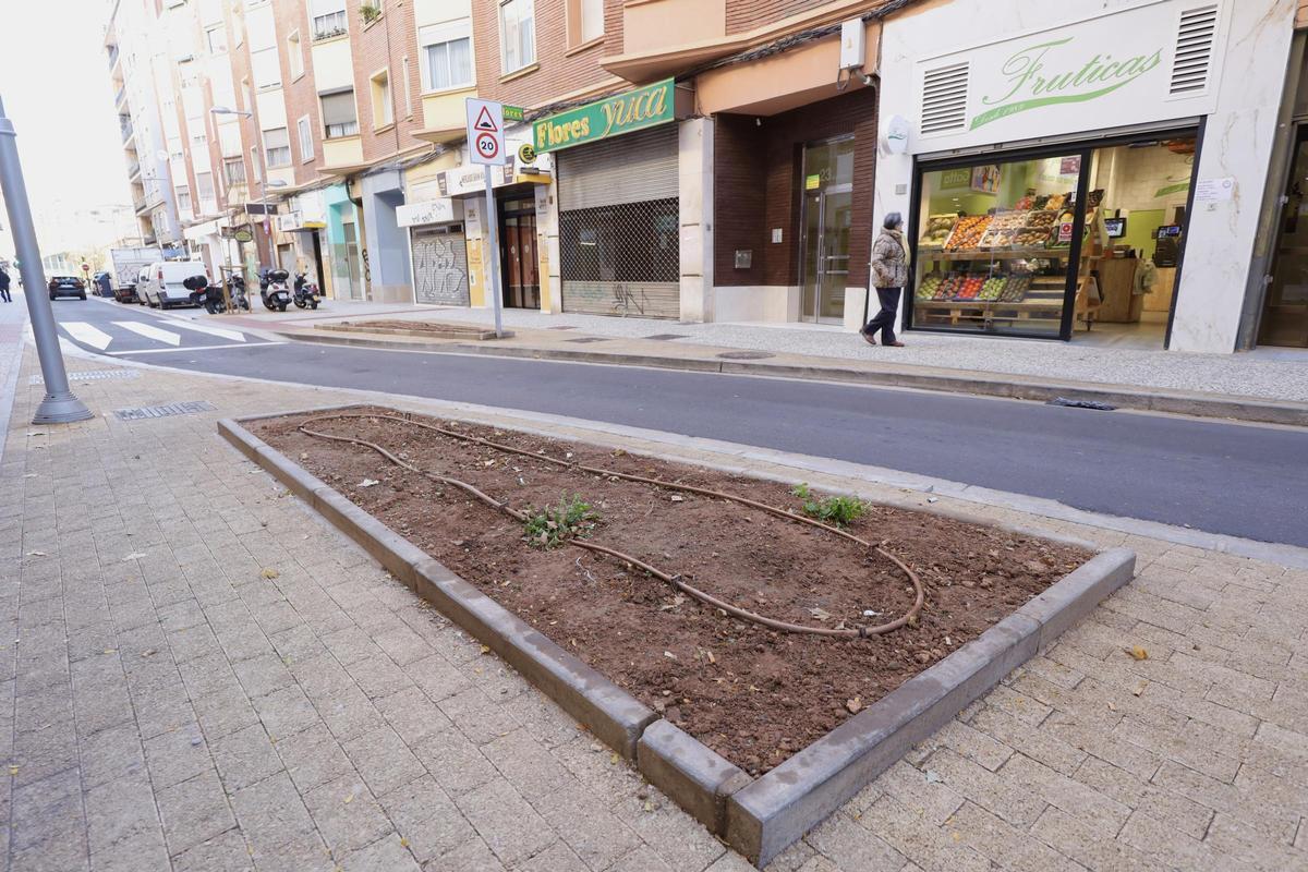 Este es el estado actual de la calle Félix Latassa de Zaragoza