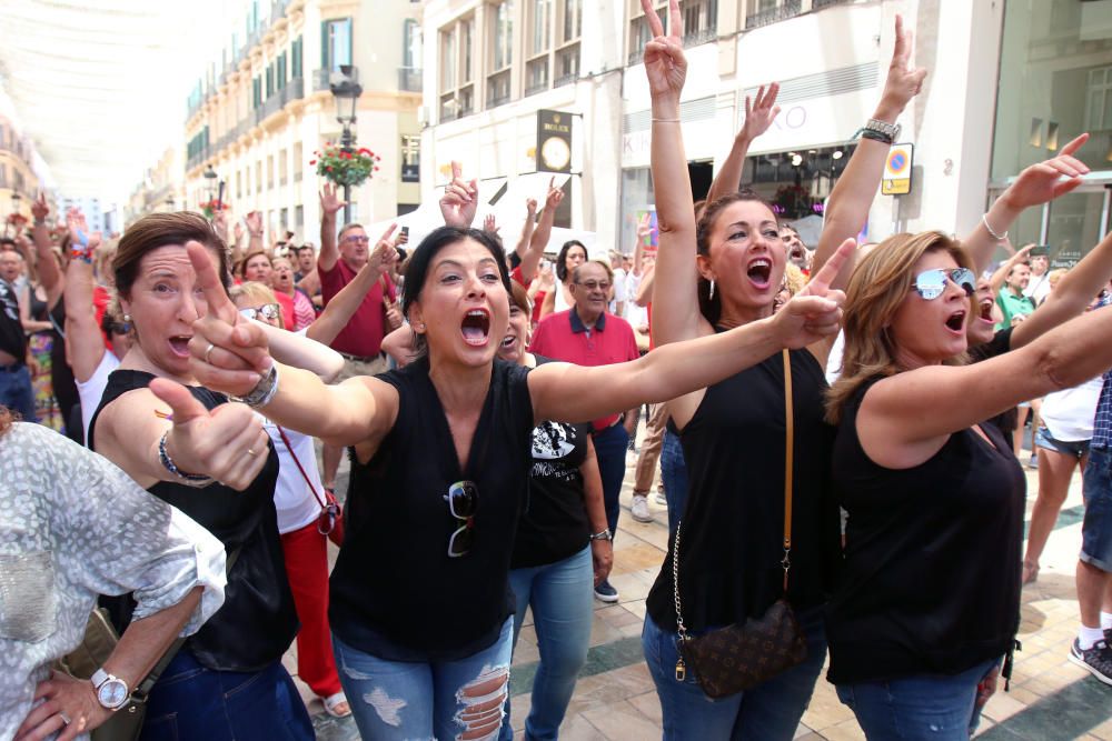 Málaga bate el Récord Guinness de personas bailando flamenco