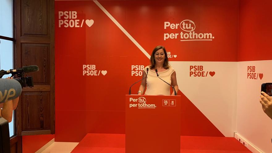 Estas son las candidaturas del PSIB-PSOE al Congreso y al Senado