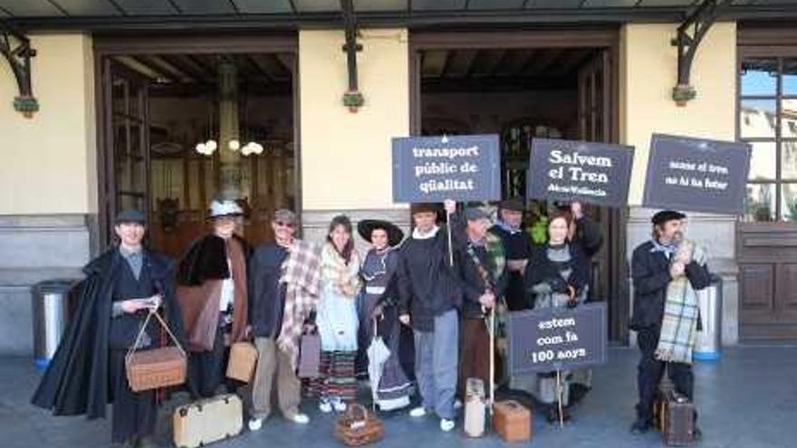 Un ferrocarril a ritmo de 1904