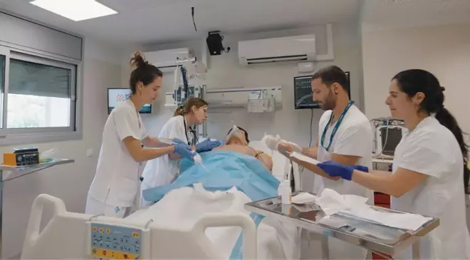 Les imatges del centre de simulació del Trueta