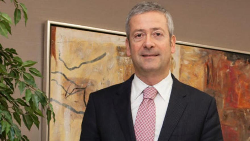 El presidente de la Confederación Canaria de Empresarios (CCE), Agustín Manrique de Lara