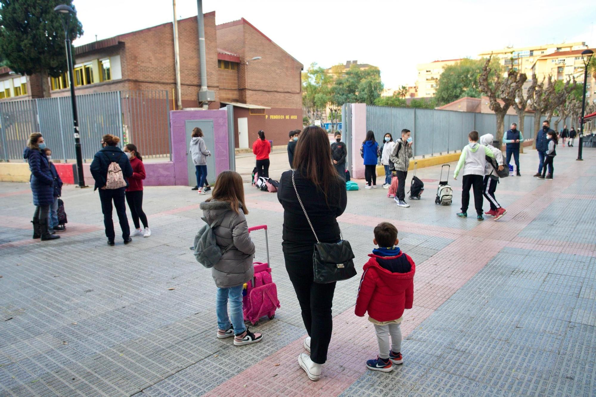 Así ha sido la vuelta al cole en Murcia