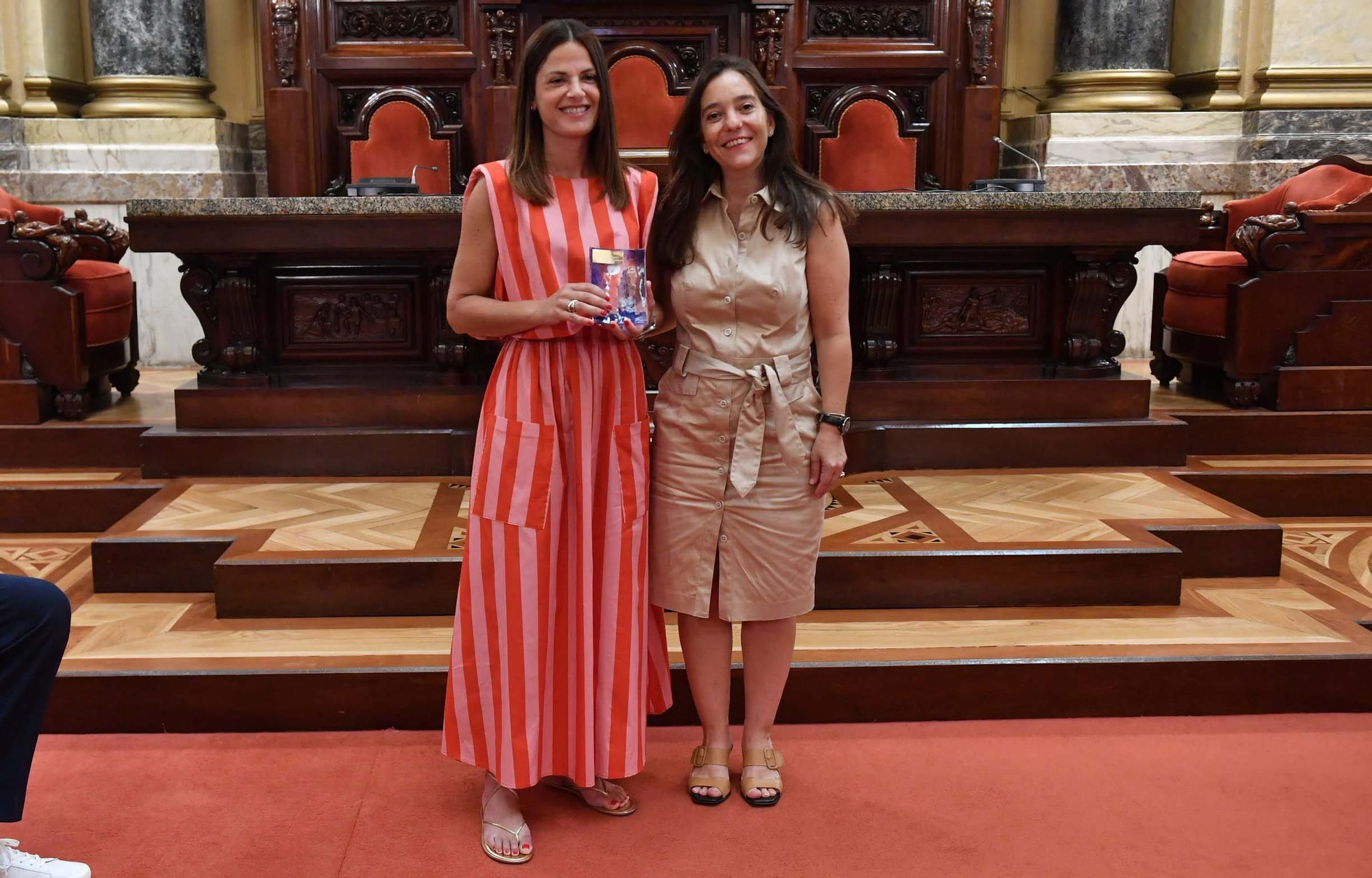Homenaje en María Pita a los alumnos con mejores expedientes en la PAU 2025
