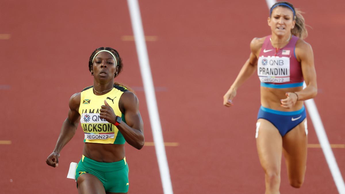 Shericka Jackson buscará en 200 su primer oro individual
