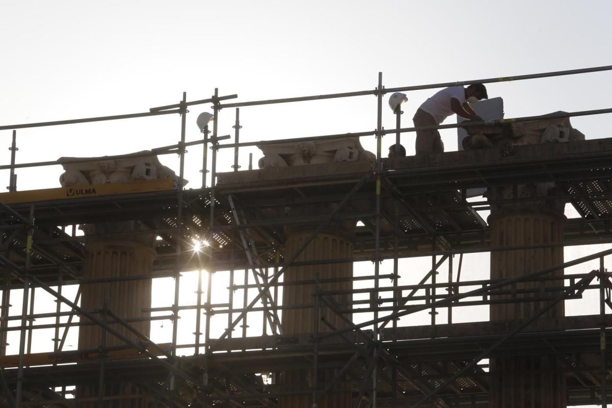 Fotogalería/ Obras del Templo Romano